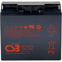 Акумулятор CSB AGM 12V (12V/17Ah/204Wh) (GP12170) - придбати в Дніпрі, Україні: ціна, характеристики | інтернет-магазин TOUCH