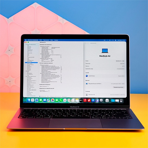 Ноутбук Apple MacBook Air 13" 8/256GB Silver 2020 (MGN93) Б/У