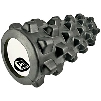 Массажный ролик EasyFit Grid Roller PRO 33cm Black (EF-2015-BK)