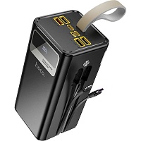 Зовнішній акумулятор Hoco DB58B Plentiful 50000mAh 22.5W Black - придбати в Дніпрі, Україні: ціна, характеристики | інтернет-магазин TOUCH