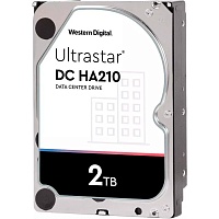 Жесткий диск 3.5" WD Ultrastar DC HA210 2TB SATA 128MB (HUS722T2TALA604/1W10002)