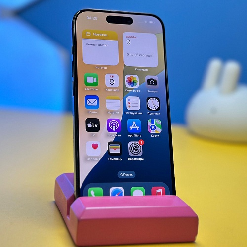 Смартфон Apple iPhone 15 Pro 128GB Black Titanium (0020) Б/У