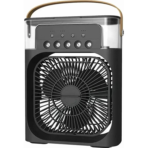 Настільний вентилятор Epik Spray Fan-B 2in1 Black - придбати в Дніпрі, Україні: ціна, характеристики | інтернет-магазин TOUCH