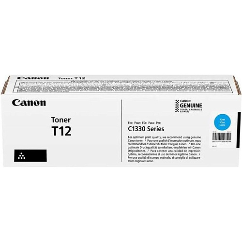 Картридж для МФУ Canon T12 i-Sensys C1330 Cyan (5097C006)