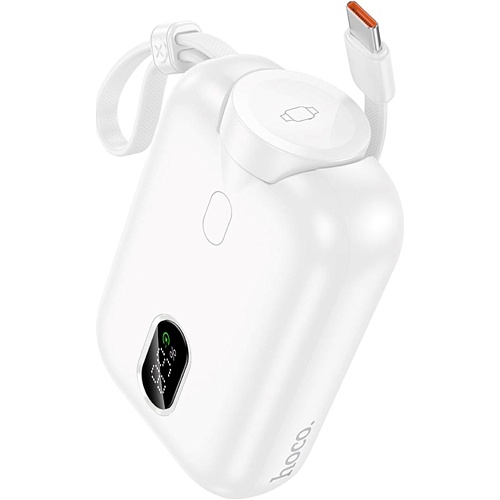 Зовнішній акумулятор Hoco J130 Peak 10000mAh 20W White - придбати в Дніпрі, Україні: ціна, характеристики | інтернет-магазин TOUCH