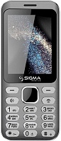 Мобільний телефон Sigma mobile X-style 33 Steel (Grey) UA-UCRF - придбати в Дніпрі, Україні: ціна, характеристики | інтернет-магазин TOUCH