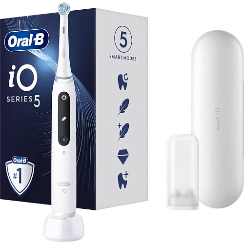 Электрическая зубная щетка Oral-B iO 5 iOG5.1A6.1DK White 