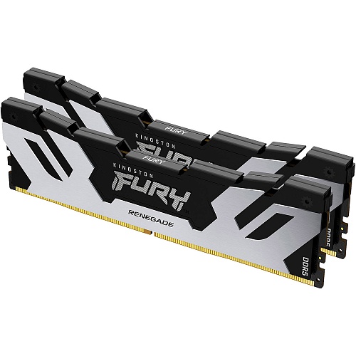 Модуль памяти DDR5 Kingston FURY Renegade 2x24GB 8000MHz Black/Silver (KF580C38RSK2-48)