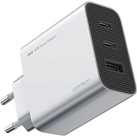 Мережевий зарядний пристрій CUKTECH 65W GaN 2C1A Grey (AD653CEU) - придбати в Дніпрі, Україні: ціна, характеристики | інтернет-магазин TOUCH