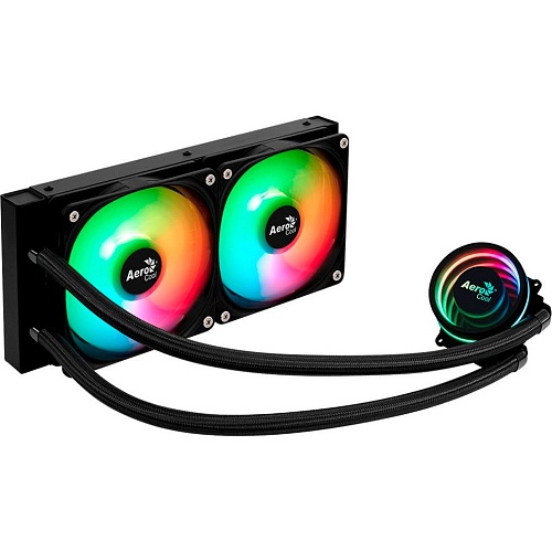 Система водяного охлаждения Aerocool Oasis L240 Black (ACLA-OA24117.11) 