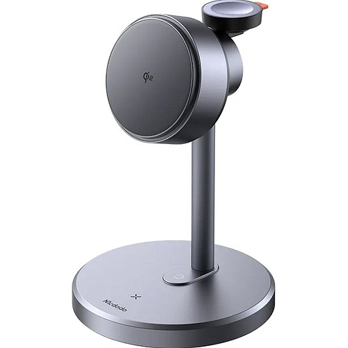 Беспроводное зарядное устройство Mcdodo CH-2460 Qi2 Magnetic 3in1 15W Black