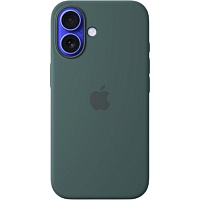 Чохол Apple Silicone Case with MagSafe для iPhone 16 Lake Green (MYY83ZM/A) - придбати в Дніпрі, Україні: ціна, характеристики | інтернет-магазин TOUCH