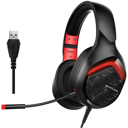Игровые наушники Somic GS301 Virtual 7.1 Black (9590010568) 