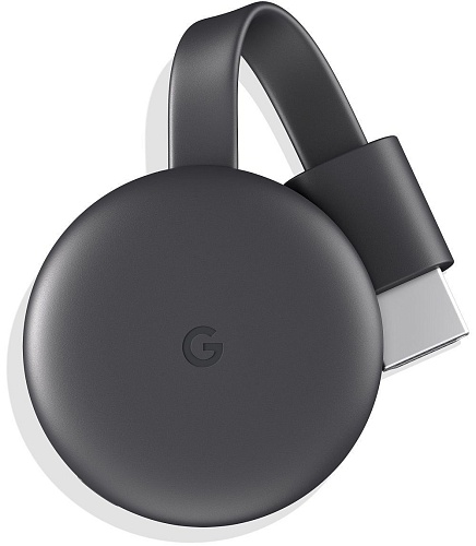Медіаплеєр Google Chromecast Black 3rd Generation (GA00439-US) - придбати в Дніпрі, Україні: ціна, характеристики | інтернет-магазин TOUCH
