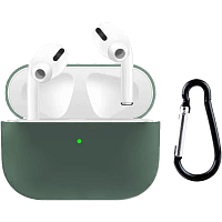 Чехол Silicone Case + Carbine для Apple AirPods Pro 2 Pine Green