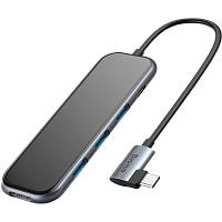 USB-хаб Baseus Mirror Series Multifunctional Hub Gray (CAHUB-BZ0G) - придбати в Дніпрі, Україні: ціна, характеристики | інтернет-магазин TOUCH