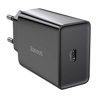 Сетевое зарядное устройство Baseus Speed Mini PD Charger 20W (CCFS-SN01) Black