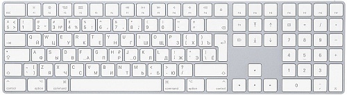 Клавіатура Apple Wireless Keyboard with Numeric Keypad (MQ052) - придбати в Дніпрі, Україні: ціна, характеристика | інтернет-магазин TOUCH