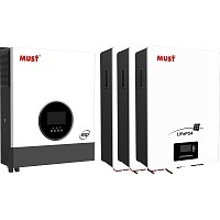Система зберігання енергії Must PH19-10048 EXP 10kW + 3 АКБ LP16-48200 30.7kWh (51.2V/200Ah/10240Wh) - придбати в Дніпрі, Україні: ціна, характеристики | інтернет-магазин TOUCH