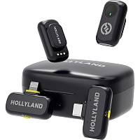 Мікрофонна радіосистема Hollyland LARK A1 Combo 2TX + RX/Lightning + RX/USB-C Space Gray - придбати в Дніпрі, Україні: ціна, характеристики | інтернет-магазин TOUCH