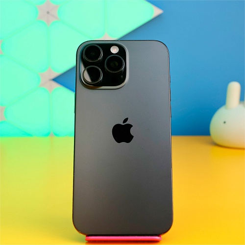 Смартфон Apple iPhone 16 Pro Max 256GB Black Titanium (MYWV3) Б/У - придбати в Дніпрі, Україні: ціна, характеристики | інтернет-магазин TOUCH