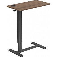 Приставний комп'ютерний стіл OfficePro ODM270DW Dark Wood/Black - придбати в Дніпрі, Україні: ціна, характеристики | інтернет-магазин TOUCH