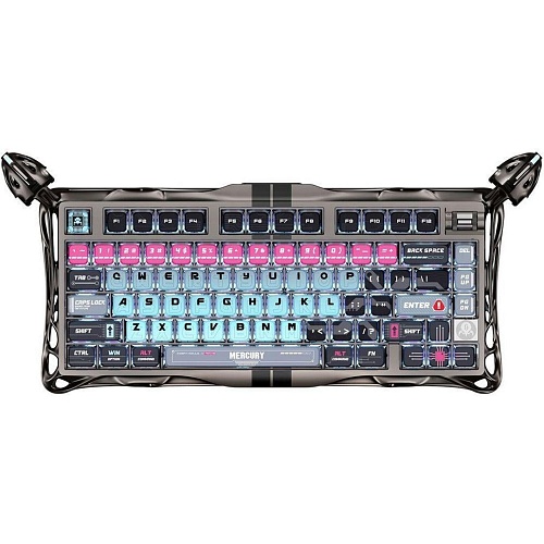 Клавиатура GravaStar Mercury V75 Pro UA Magnetic Jade Gaming Cyberpunk (GS_V75_PRO_RM_EGRY)