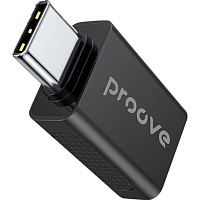Переходник Proove Extension OTG USB-C to USB-A Black (HBEX00012001)