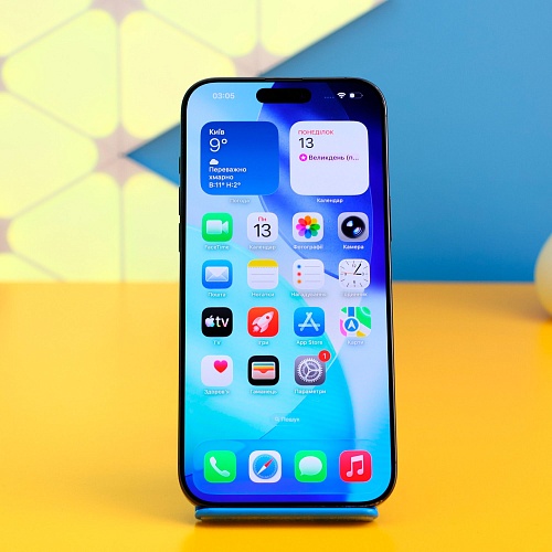 Смартфон Apple iPhone 16 Pro Max 256GB Black Titanium (MYWV3) Б/У