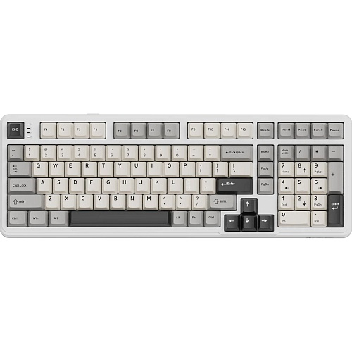 Клавиатура Attack Shark X98 RGB Linear Strawberry Switch White (AS-6972792470603-CW-UA)
