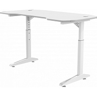 Комп'ютерний ігровий стіл GT Racer T-1229 (120x60x71-79) White - придбати в Дніпрі, Україні: ціна, характеристики | інтернет-магазин TOUCH