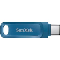 USB флеш-накопитель SanDisk Dual Drive 64GB USB-А + USB-C Navy Blue (SDDDC3-064G-G46NB)