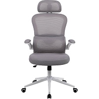 Офісне крісло GT Racer B-5880 White/Gray - придбати в Дніпрі, Україні: ціна, характеристики | інтернет-магазин TOUCH