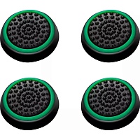 Накладки на стики Thumb Grips 4-pack для PS4/PS5/Xbox Black Dark Green