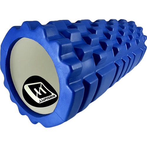 Массажный ролик EasyFit Grid Roller 33cm v.1.1 Blue (EF-2020-BL)