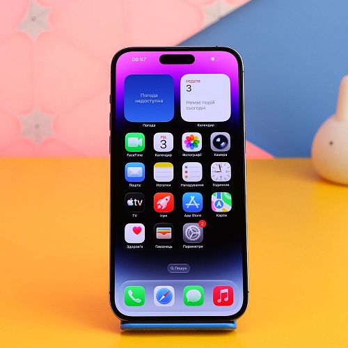 Смартфон Apple iPhone 14 Pro Max 256GB eSim Deep Purple (MQ8W3) Б/У