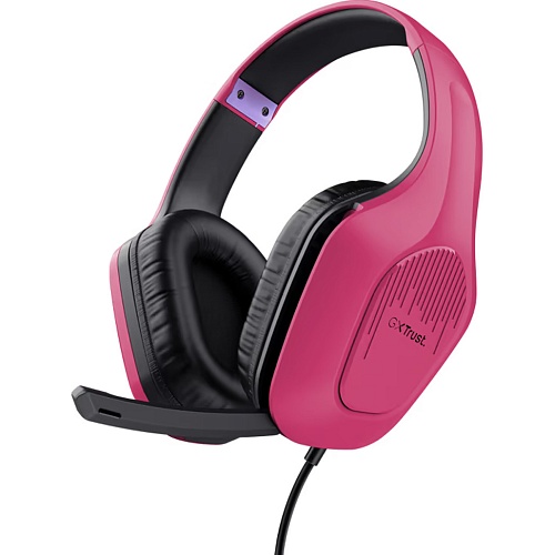 Ігрові навушники Trust GXT 415 Zirox 3.5мм Pink (24992) - придбати в Дніпрі, Україні: ціна, характеристики | інтернет-магазин TOUCH