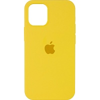 Чехол Silicone Case для Apple iPhone 15 Pro Yellow AA