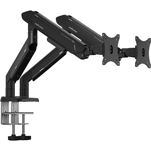 Настольное крепление для мониторов Anda Seat Stealth Pro II Duo 17-42" Full Black (AD-W-A9-2S-BB)