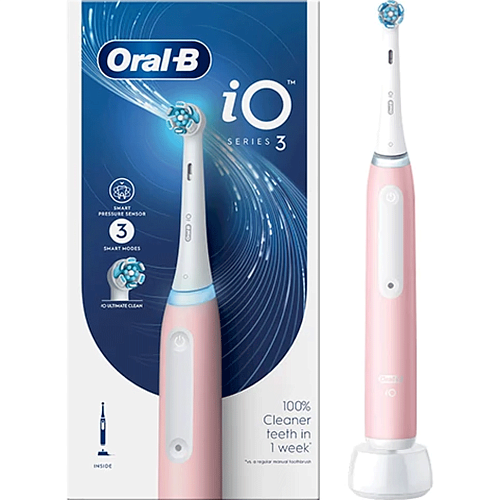 Электрическая зубная щетка Oral-B iO Series 3 Pink