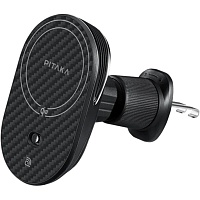Автодержатель с беспроводной зарядкой Pitaka MagEZ Car Mount Pro 2 Qi2 Car Vent (CM2402N)