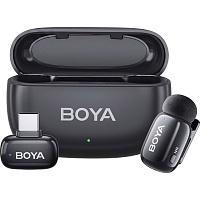 Микрофонная радиосистема Boya Mini 2-05 USB-C Black