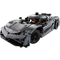 Конструктор LEGO Technic Koenigsegg Jesko Absolut Серый гиперкар (42173)