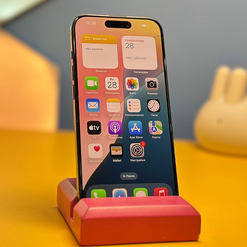 Смартфон Apple iPhone 15 Pro 128GB Blue Titanium eSim (4219) Б/У
