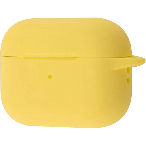 Чехол Silicone Case для Apple AirPods Pro 3 Yellow