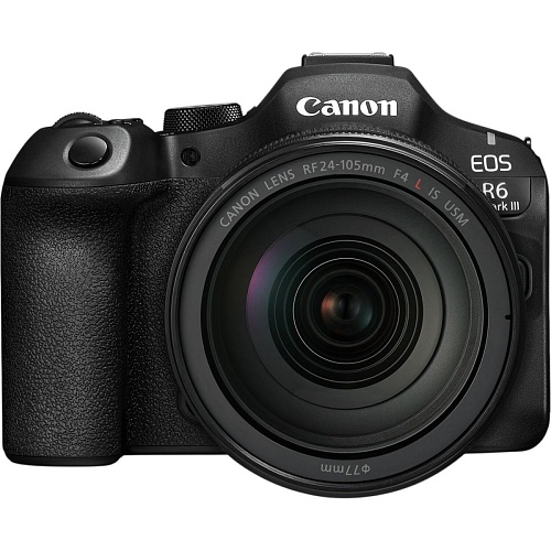 Бездзеркальний фотоапарат Canon EOS R6 Mark III Kit RF 24-105mm f/4L IS USM Black (7084C027) UA - придбати в Дніпрі, Україні: ціна, характеристики | інтернет-магазин TOUCH
