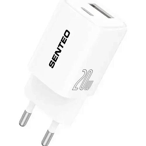 Мережевий зарядний пристрій Senteo S-03 20W White - придбати в Дніпрі, Україні: ціна, характеристики | інтернет-магазин TOUCH