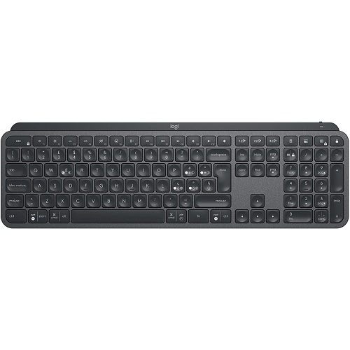 Клавиатура Logitech MX Keys Advanced for Business Illuminated ENG/UA Graphite (920-010251)