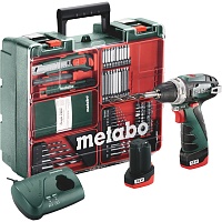 Дриль-шуруповерт Metabo PowerMaxx BS Basic Mobile Workshop (600080880) - придбати в Дніпрі, Україні: ціна, характеристики | інтернет-магазин TOUCH