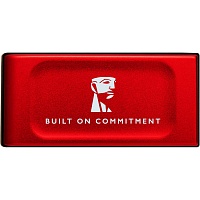 Внешний SSD накопитель Kingston XS1000 BoC 2TB Red (SXS1000R/2000GA)